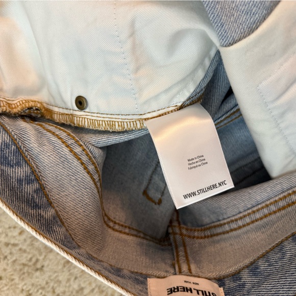 NEW Still Here New York Childhood Jeans Vintage Blue size 26 - Picture 9 of 10